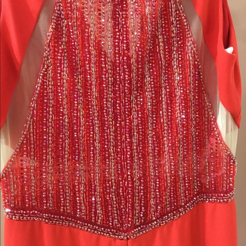 Terani Couture Floor Length Evening Gown - Picture 5 of 6